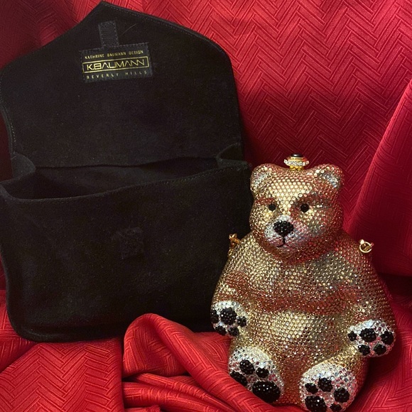 Kathrine Baumann Collectibles of Beverly Hills Swarovski Crystal ShoulderBag - Picture 2 of 8